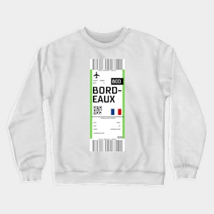 Boarding pass for Toulouse Crewneck Sweatshirt